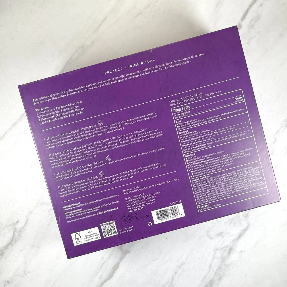 Tatcha Protect & Prime Ritual Set NEW - Picture 2 of 9